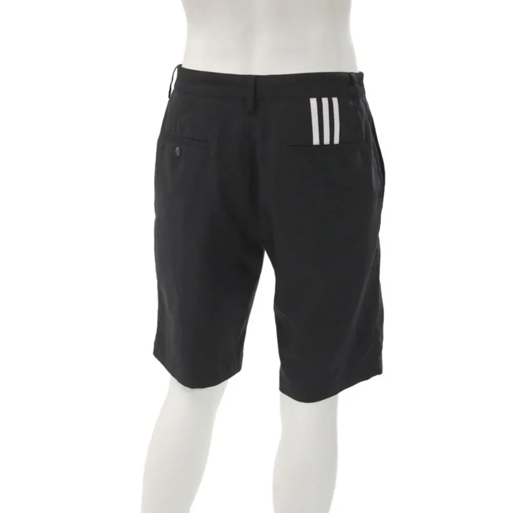 Adidas Mens Athletic Black Polyester Blend Shorts Size 32